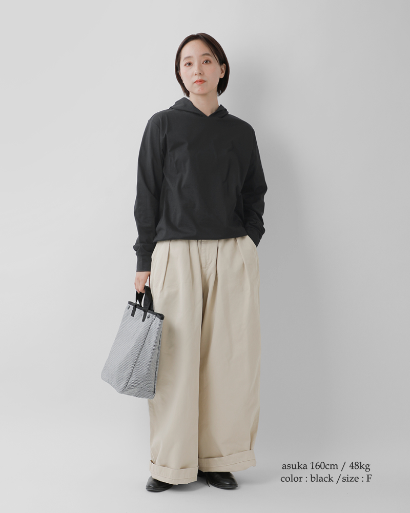 MidiUmiコットン フーデッド プルオーバー 1-71982761