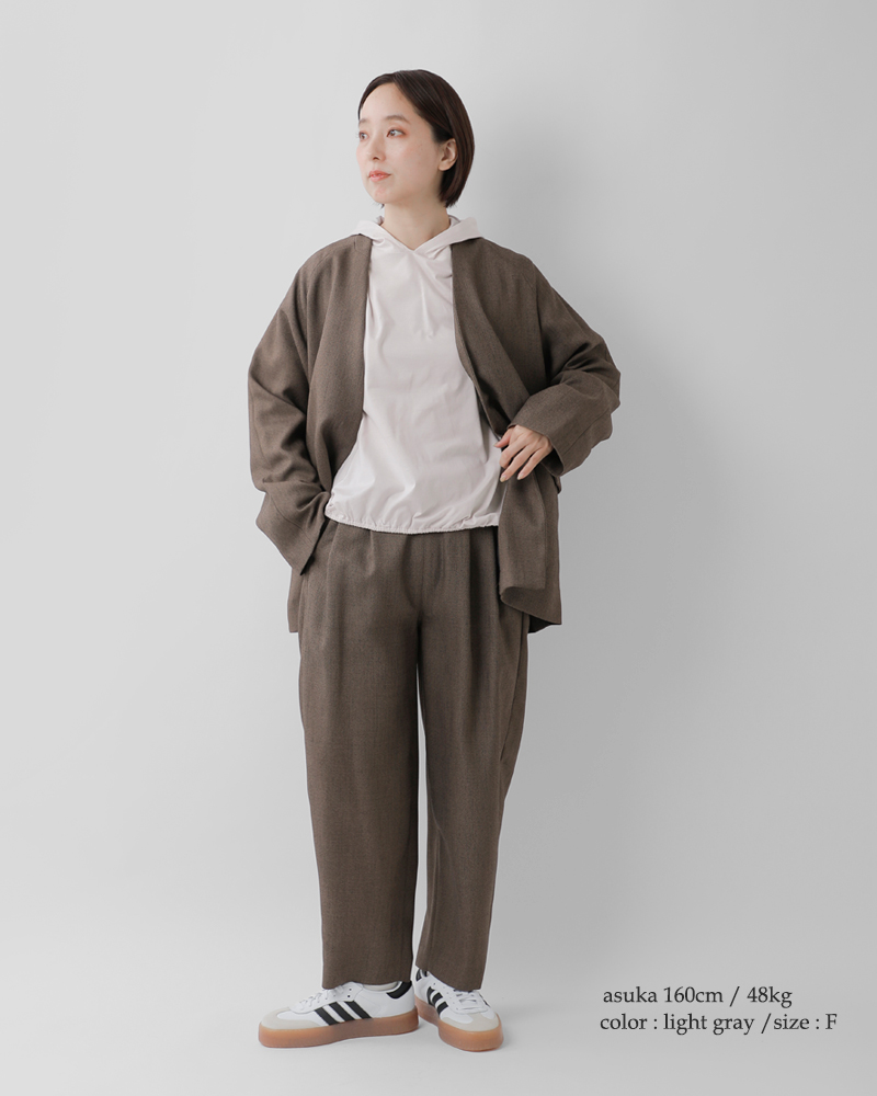 MidiUmiコットン フーデッド プルオーバー 1-71982761