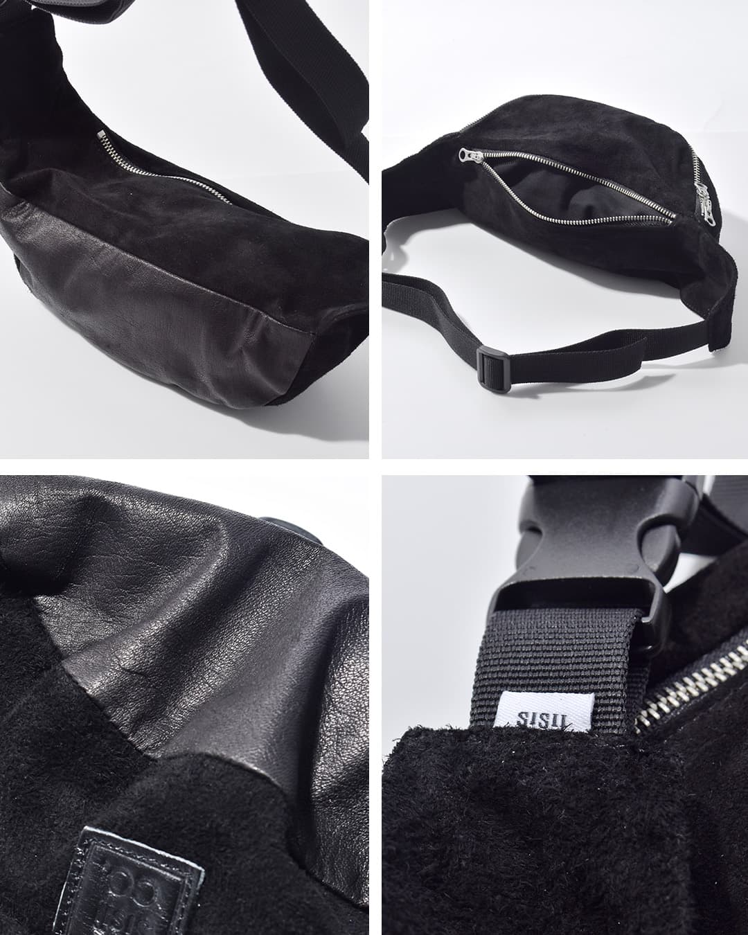 Sisii(シシ)レザー ベルト バッグ 100-052