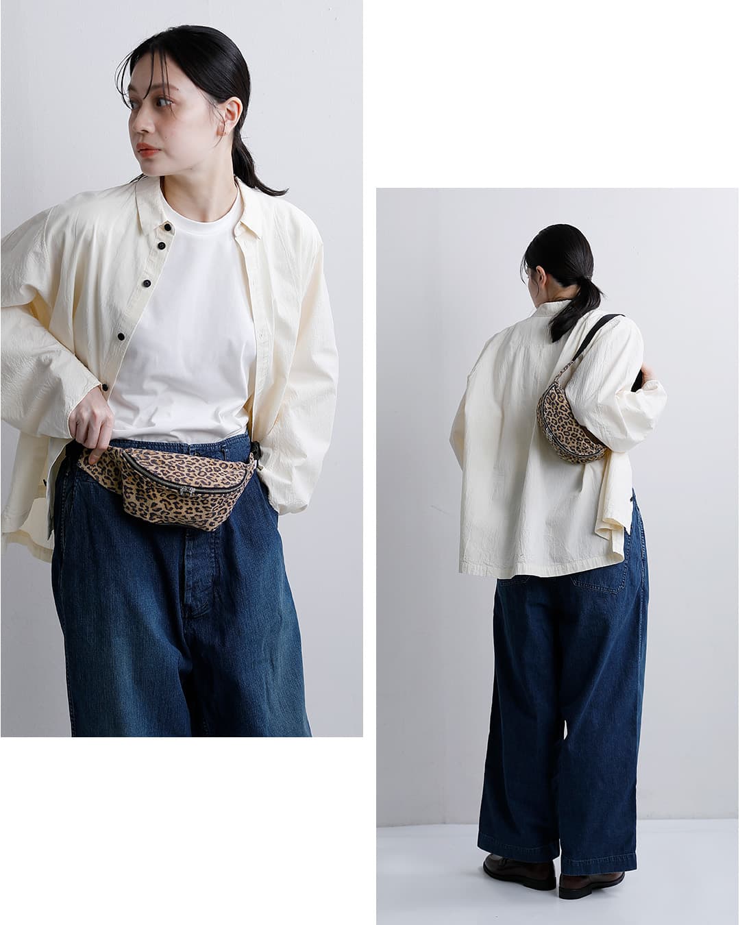 Sisii(シシ)レザー ベルト バッグ 100-052