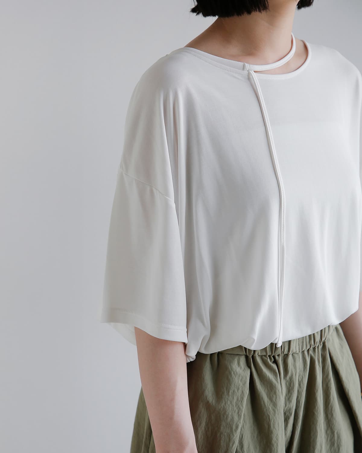 CLANE(クラネ)ドループシンコードソフトトップス 10105-1213