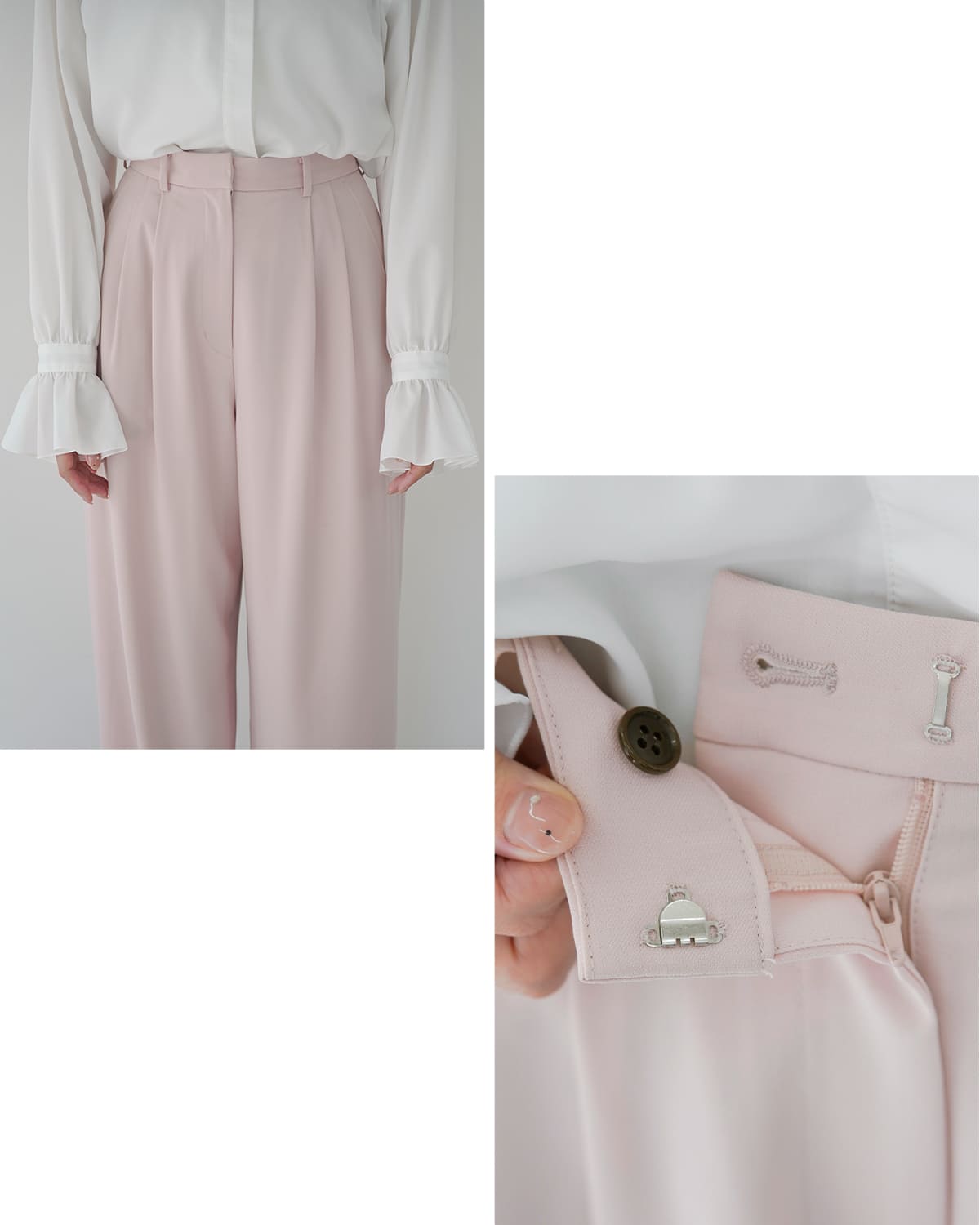 CLANE(クラネ)ベーシックタックパンツ 10110-7083