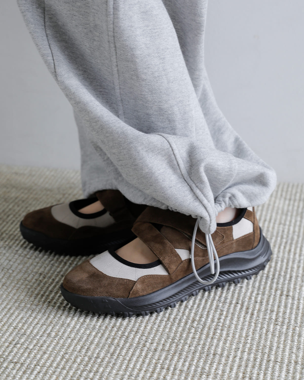 CLANE(クラネ)コクーンバルキー スウェットパンツ 10110-7133