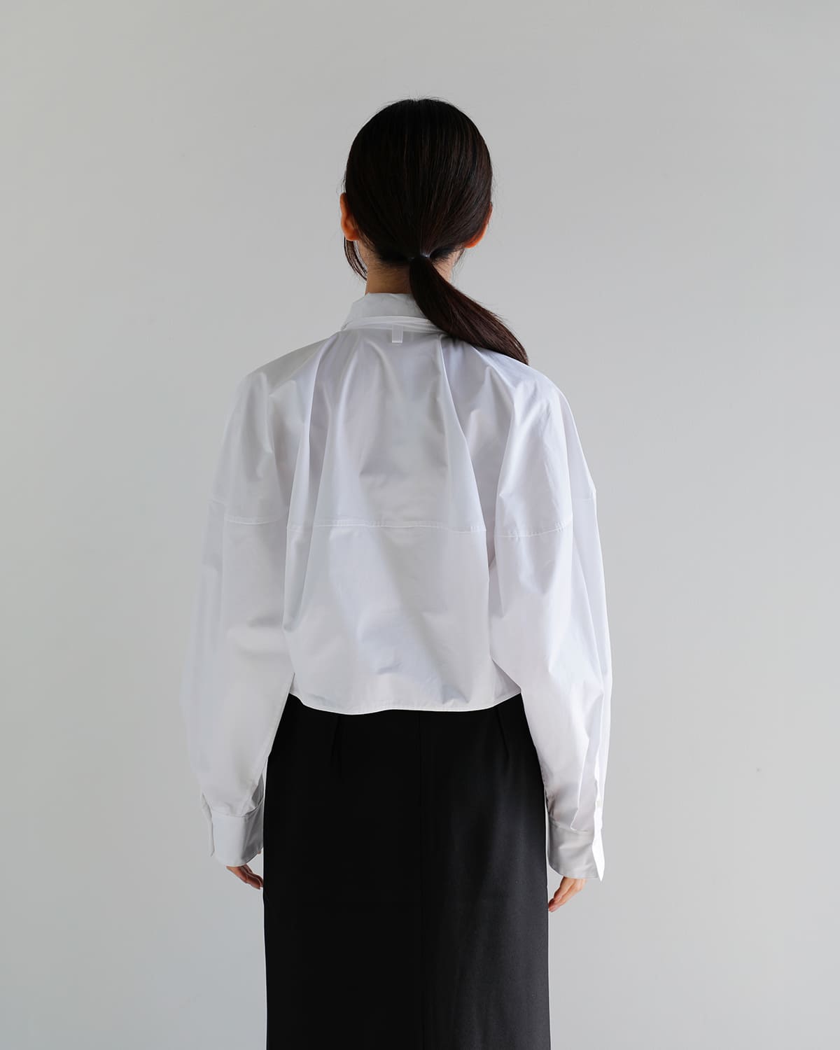 CLANE(クラネ)リボンタイコンパクトシャツ 10122-4023