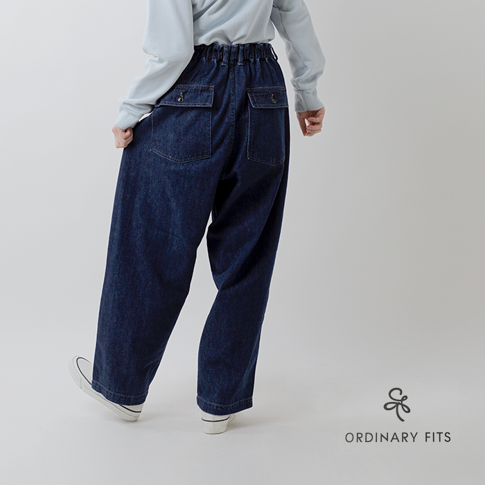 ordinaryfits(オーディナリーフィッツ)コットンジェームスファティーグデニムパンツ“JAMESFATIGUEDENIM”101jusd