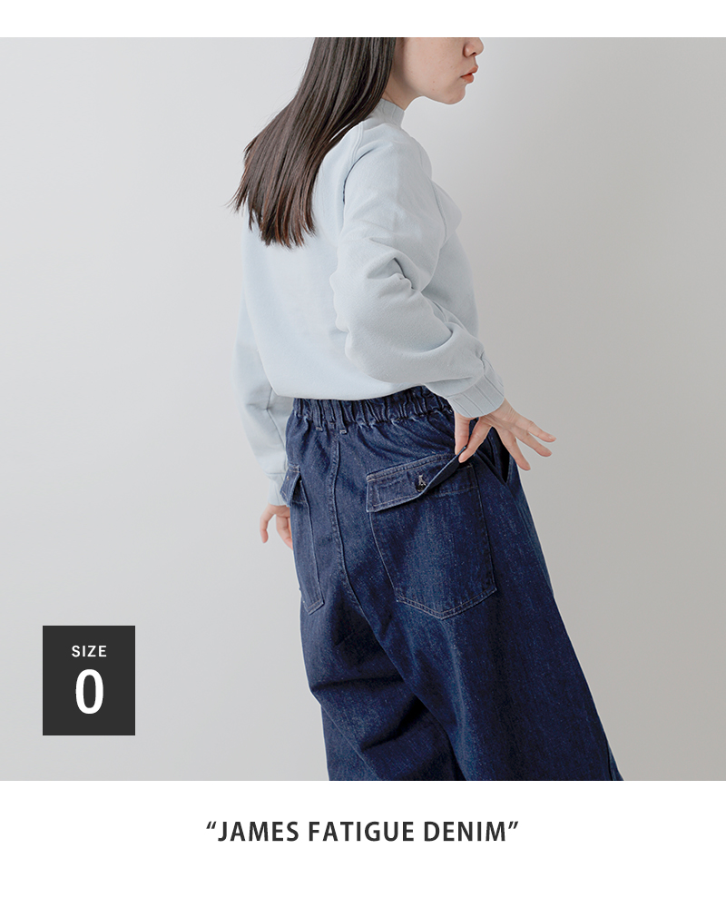 ordinaryfits(オーディナリーフィッツ)コットンジェームスファティーグデニムパンツ“JAMESFATIGUEDENIM”101jusd