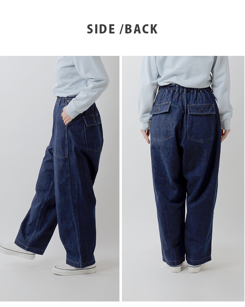 ordinaryfits(オーディナリーフィッツ)コットンジェームスファティーグデニムパンツ“JAMESFATIGUEDENIM”101jusd