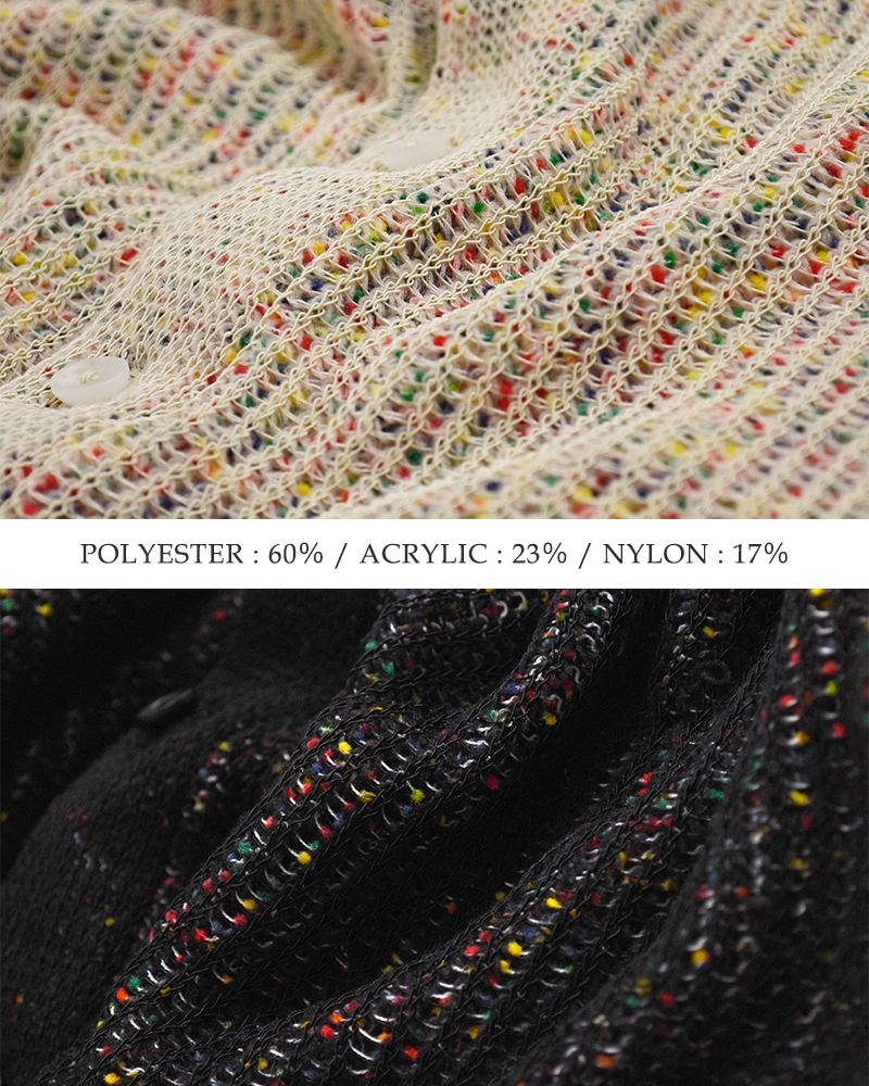 COOHEM(コーへン)Wフェイスポンポンニットカーディガン11-262-006