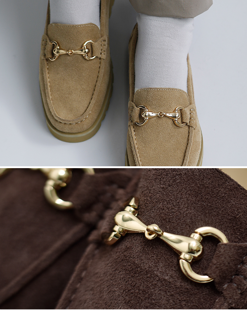 ARTESANOS(アルテサノス)カウスエードレザービットローファー12-312-10f-af