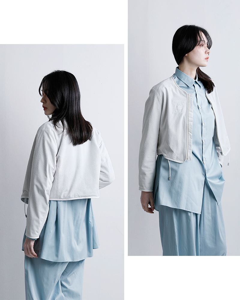 Sisii(シシ)スエードノーカラージップジャケット“NOCOLLARZIPJACKET”124-ol