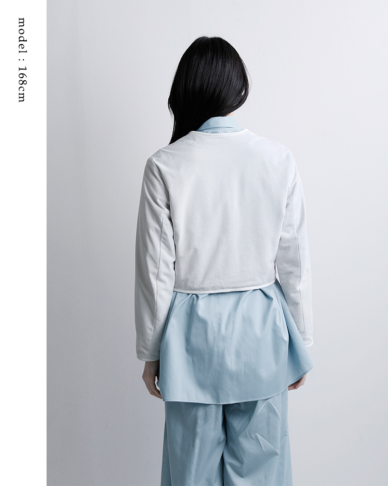 Sisii(シシ)スエードノーカラージップジャケット“NOCOLLARZIPJACKET”124-ol
