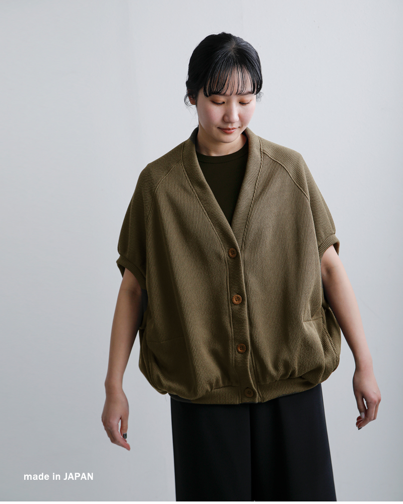 COGTHEBIGSMOKE(�R�O�U�r�b�O�X���[�N)�n�C���[�Q�[�W�j�b�g���C�N�W���[�W�[�p�t�X���[�u�J�[�f�B�K��NEELAPUFFSLEEVECARDIGAN14201-239-1422-1