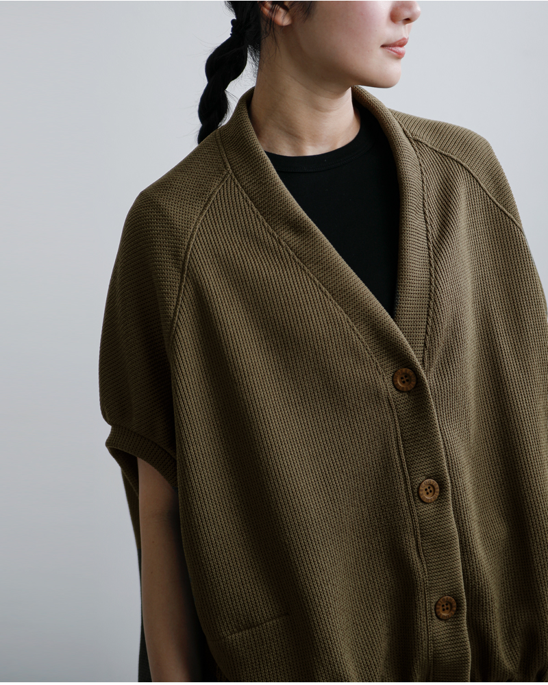 COGTHEBIGSMOKE(�R�O�U�r�b�O�X���[�N)�n�C���[�Q�[�W�j�b�g���C�N�W���[�W�[�p�t�X���[�u�J�[�f�B�K��NEELAPUFFSLEEVECARDIGAN14201-239-1422-1