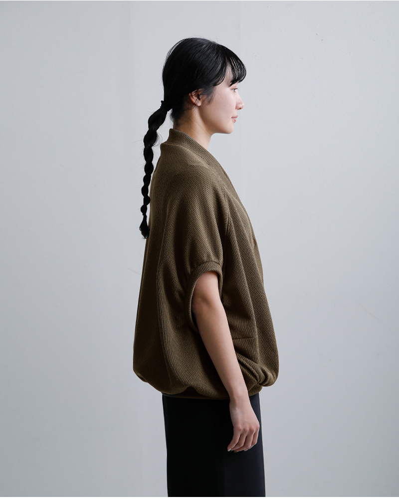 COGTHEBIGSMOKE(�R�O�U�r�b�O�X���[�N)�n�C���[�Q�[�W�j�b�g���C�N�W���[�W�[�p�t�X���[�u�J�[�f�B�K��NEELAPUFFSLEEVECARDIGAN14201-239-1422-1