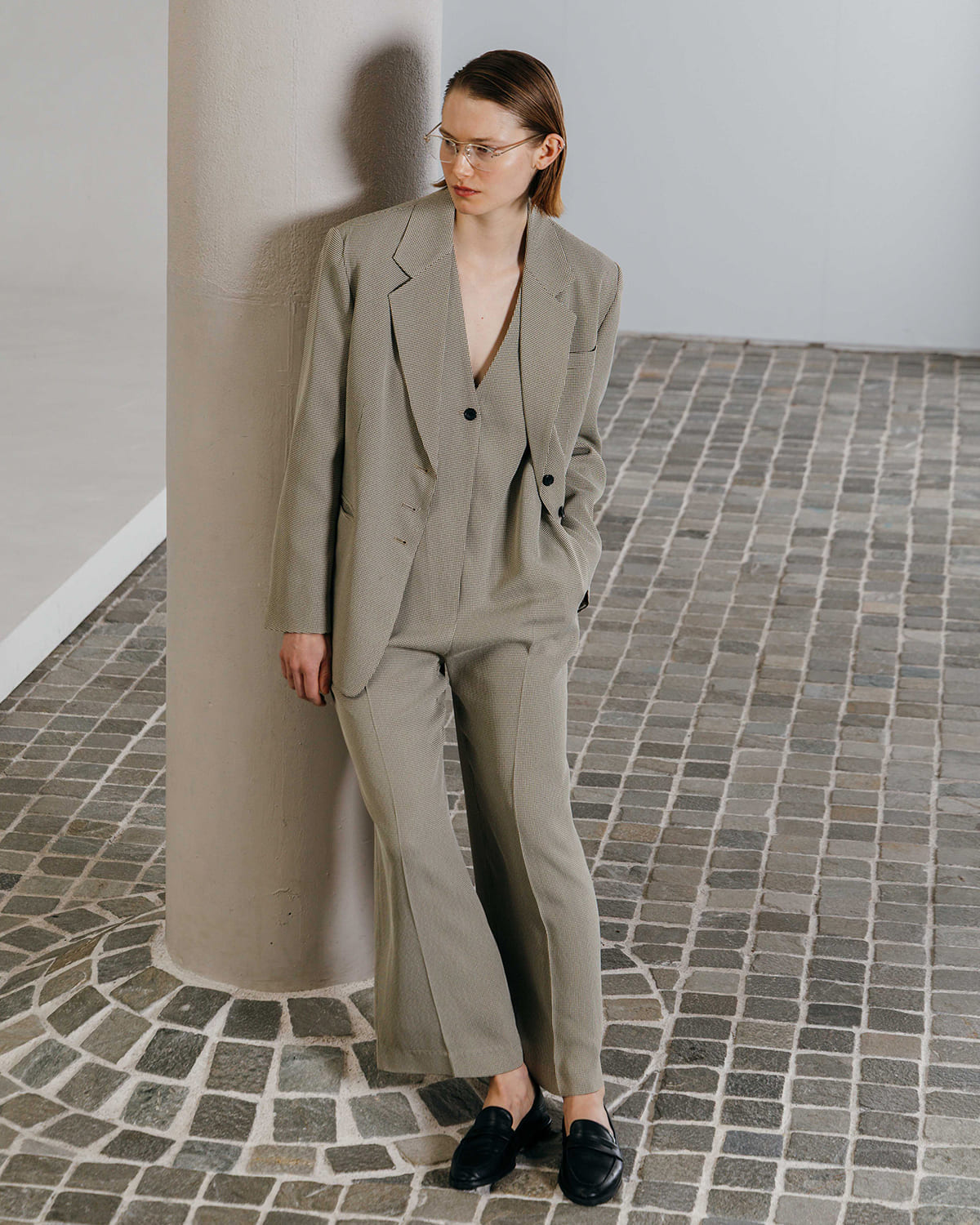 CREDONA(クレドナ)チェックジャガードジャケット CHECK JQ JACKET 1426101002-0