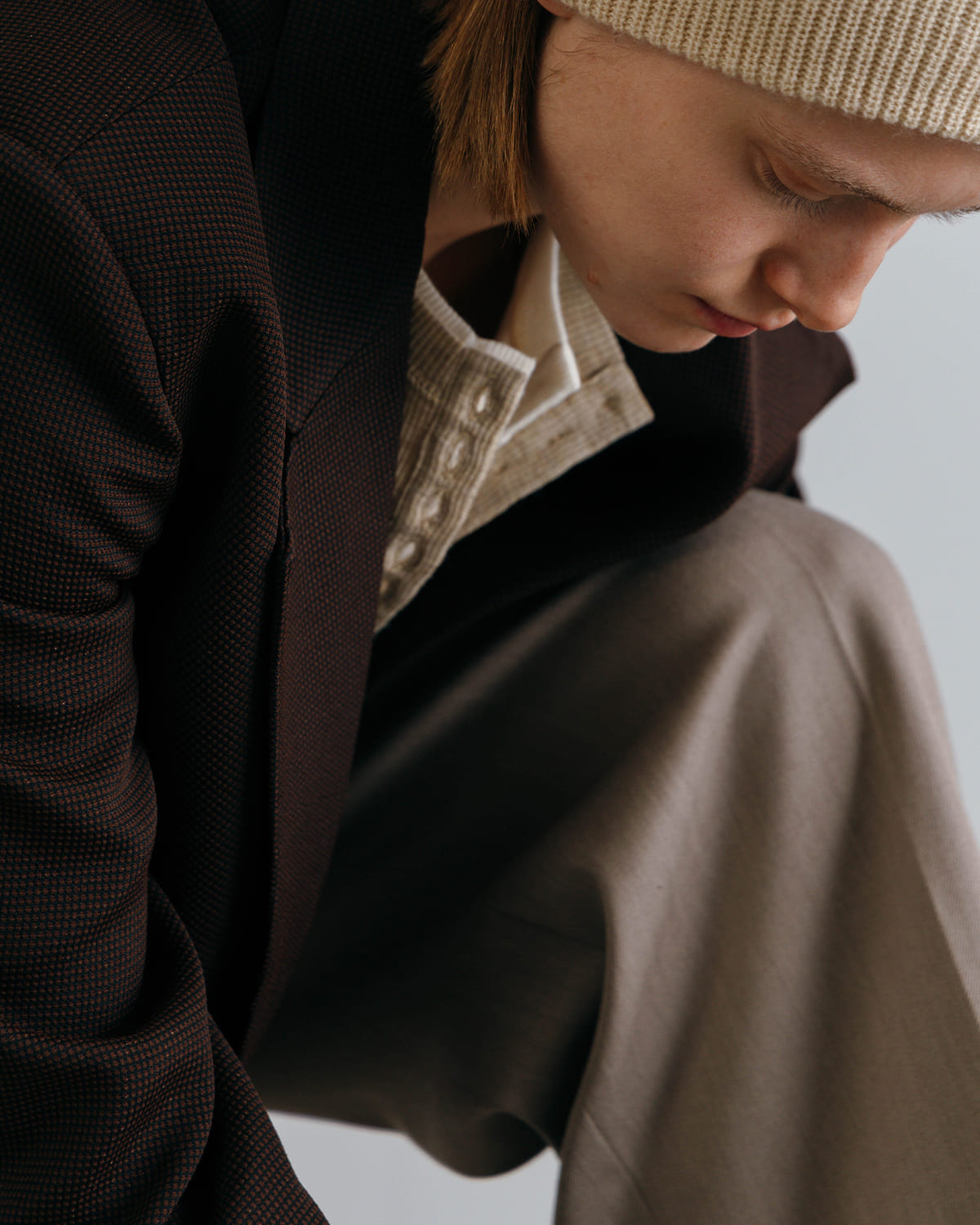 CREDONA(クレドナ)チェックジャガードジャケット CHECK JQ JACKET 1426101002-0