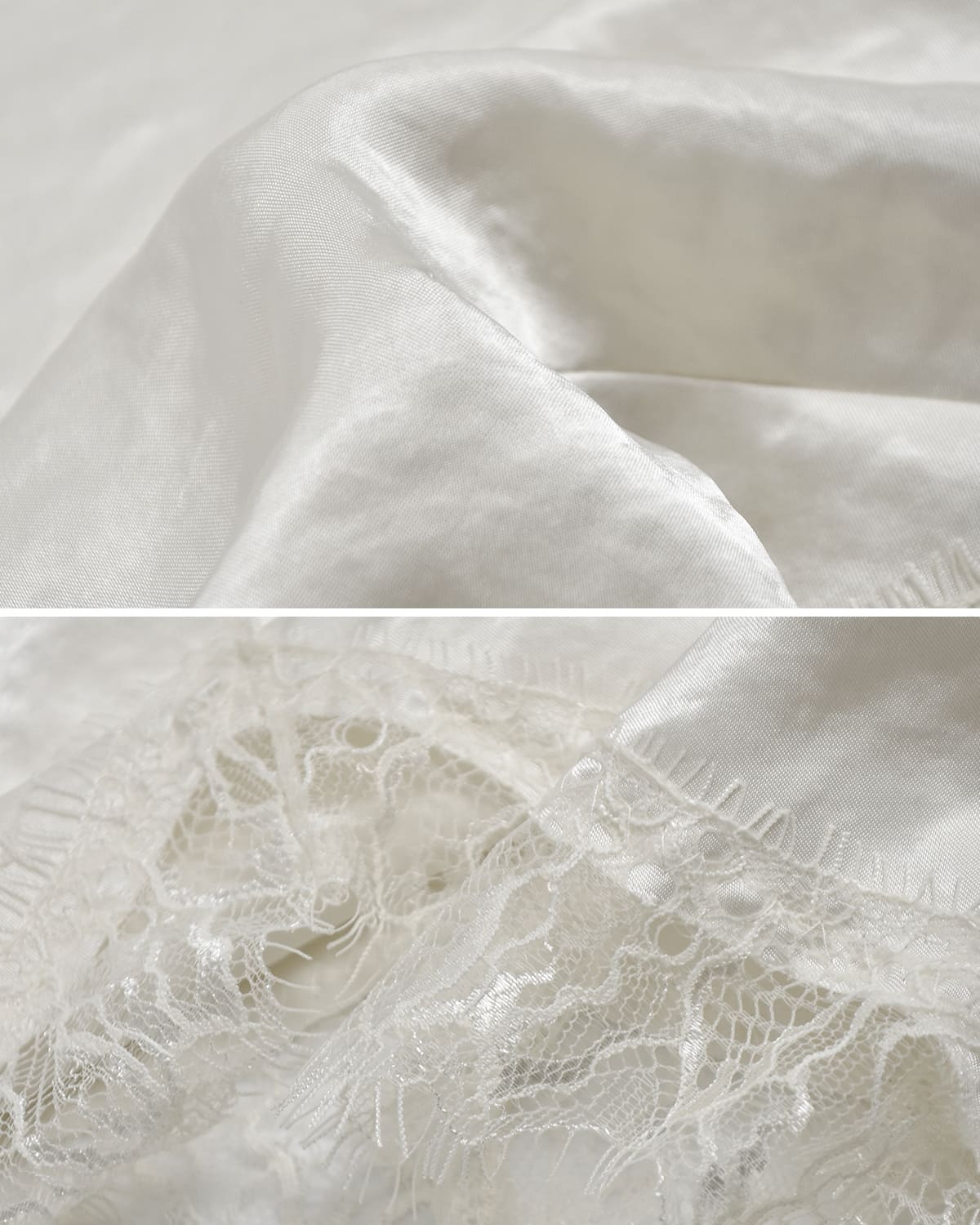 CREDONA(クレドナ)サテンレースキャミソール SATIN LACE CAMI 1426110012-0