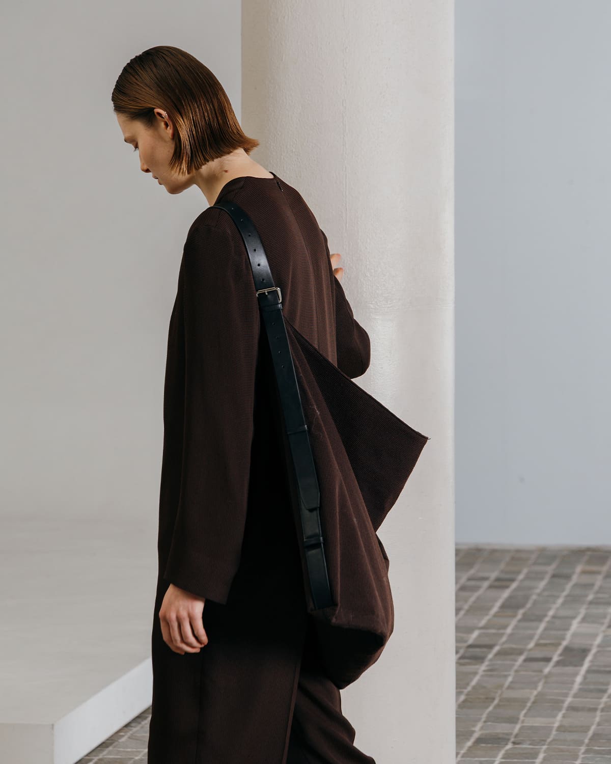 CREDONA(クレドナ)チェックジャガードジャンプスーツ CHECK JQ JUMP SUIT 1426130003-0