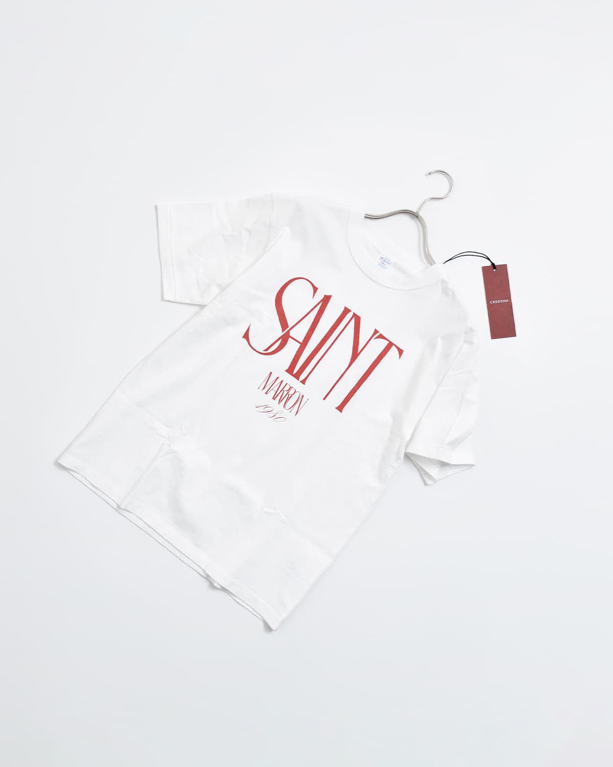 CREDONA(クレドナ)コットンプリントパーマネント Tシャツ  “PARMANENT TEE” 14262121