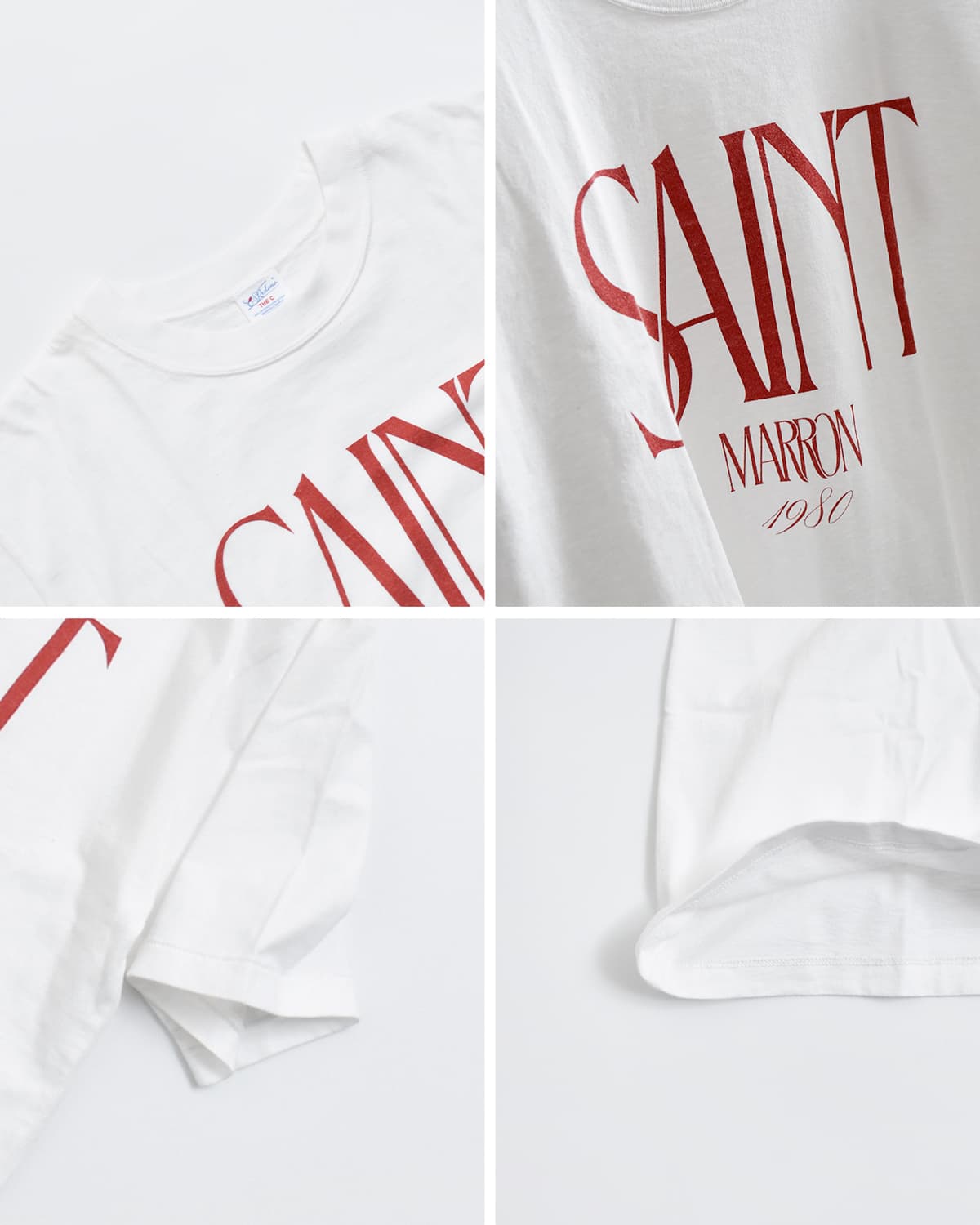 CREDONA(クレドナ)コットンプリントパーマネント Tシャツ  “PARMANENT TEE” 14262121