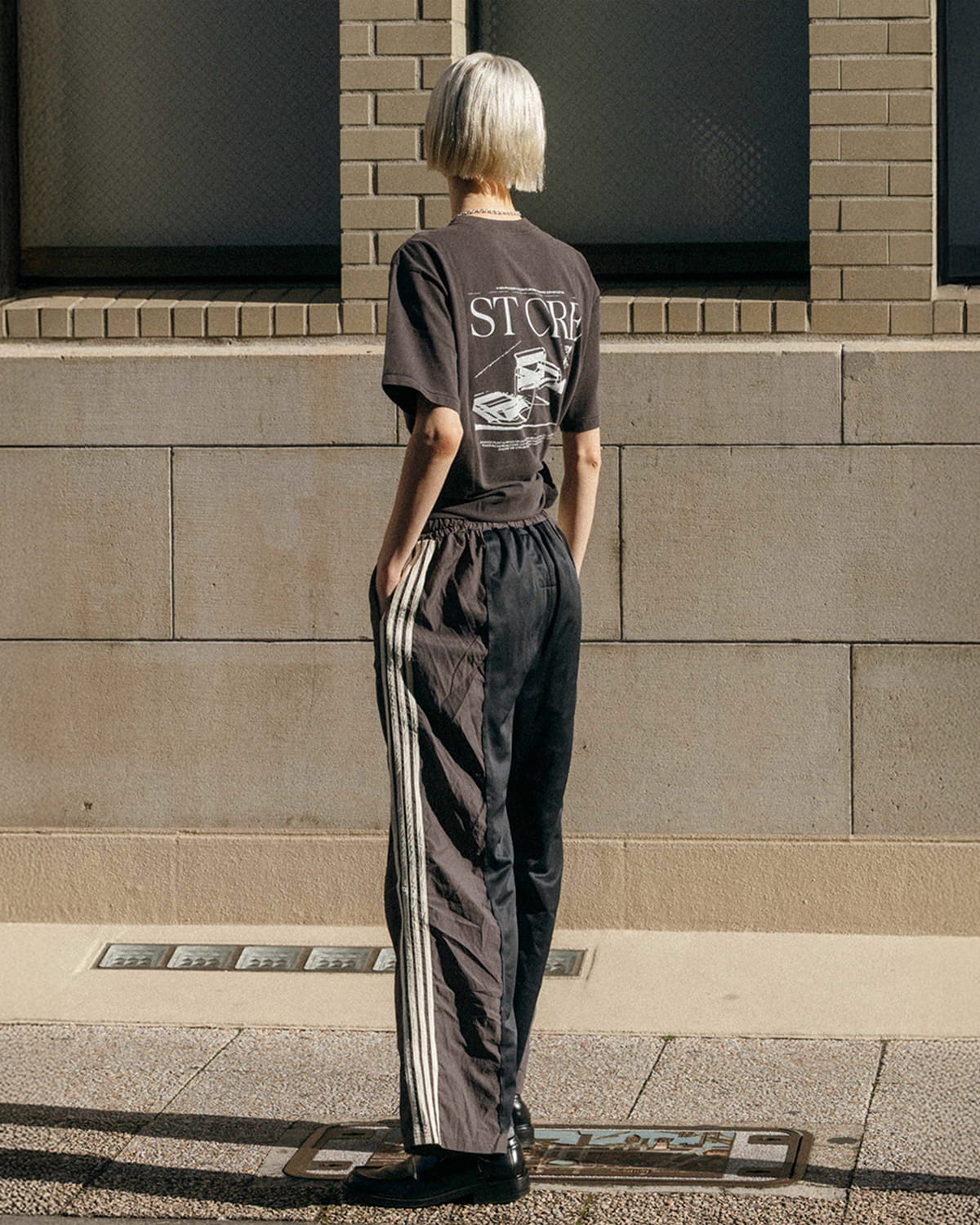 CREDONA(クレドナ)コットンプリントパーマネント Tシャツ  “PARMANENT TEE” 14262121