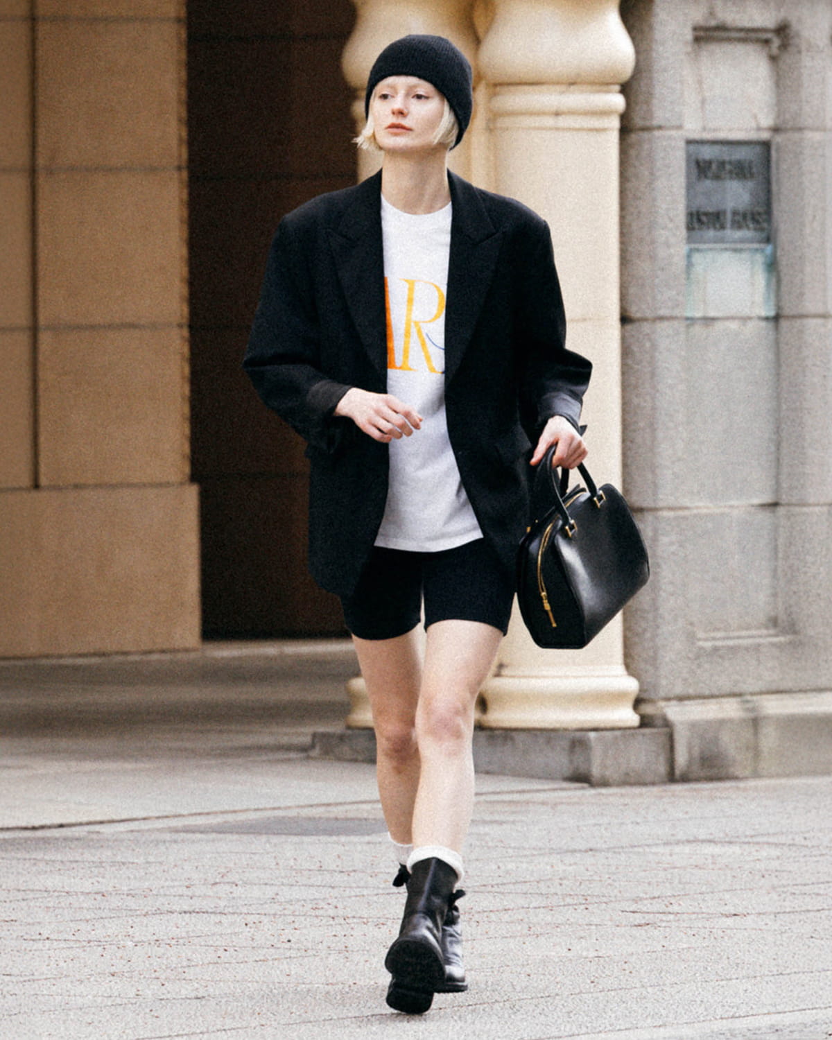 CREDONA(クレドナ)コットンプリントパーマネント Tシャツ  “PARMANENT TEE” 14262121
