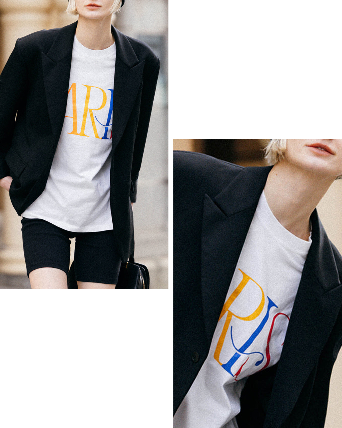 CREDONA(クレドナ)コットンプリントパーマネント Tシャツ  “PARMANENT TEE” 14262121
