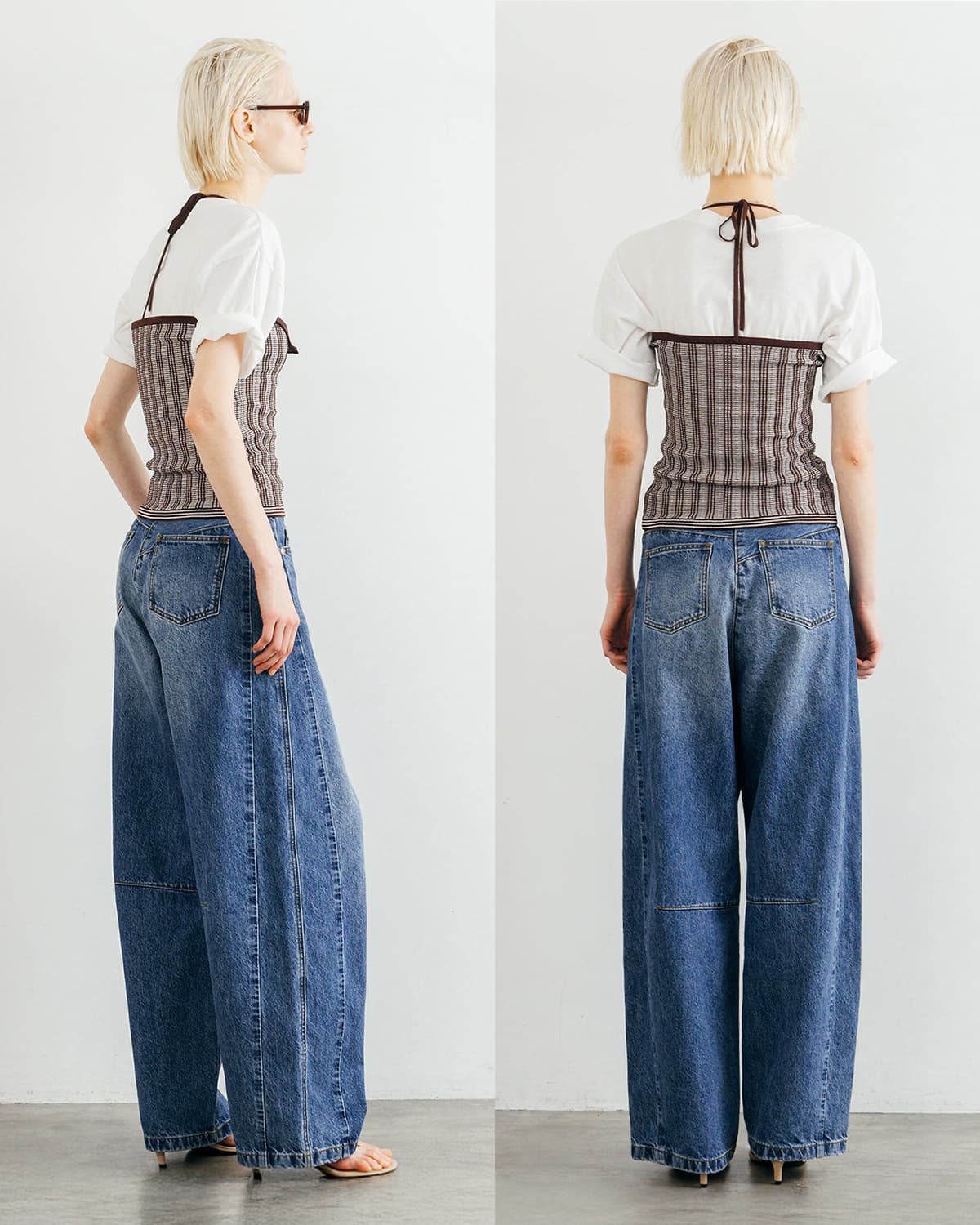CREDONA(クレドナ)タックステッチビスチェ TUCK STITCH BUSTIER 1426311079-0