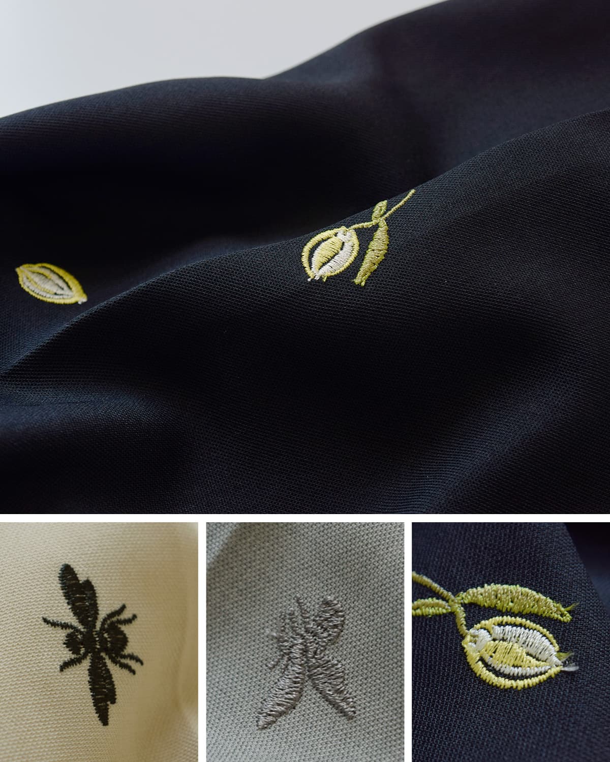 CREDONA(クレドナ)モチーフ刺繍パンツ MOTIF EMBROIDERY PANTS 1426320064-0