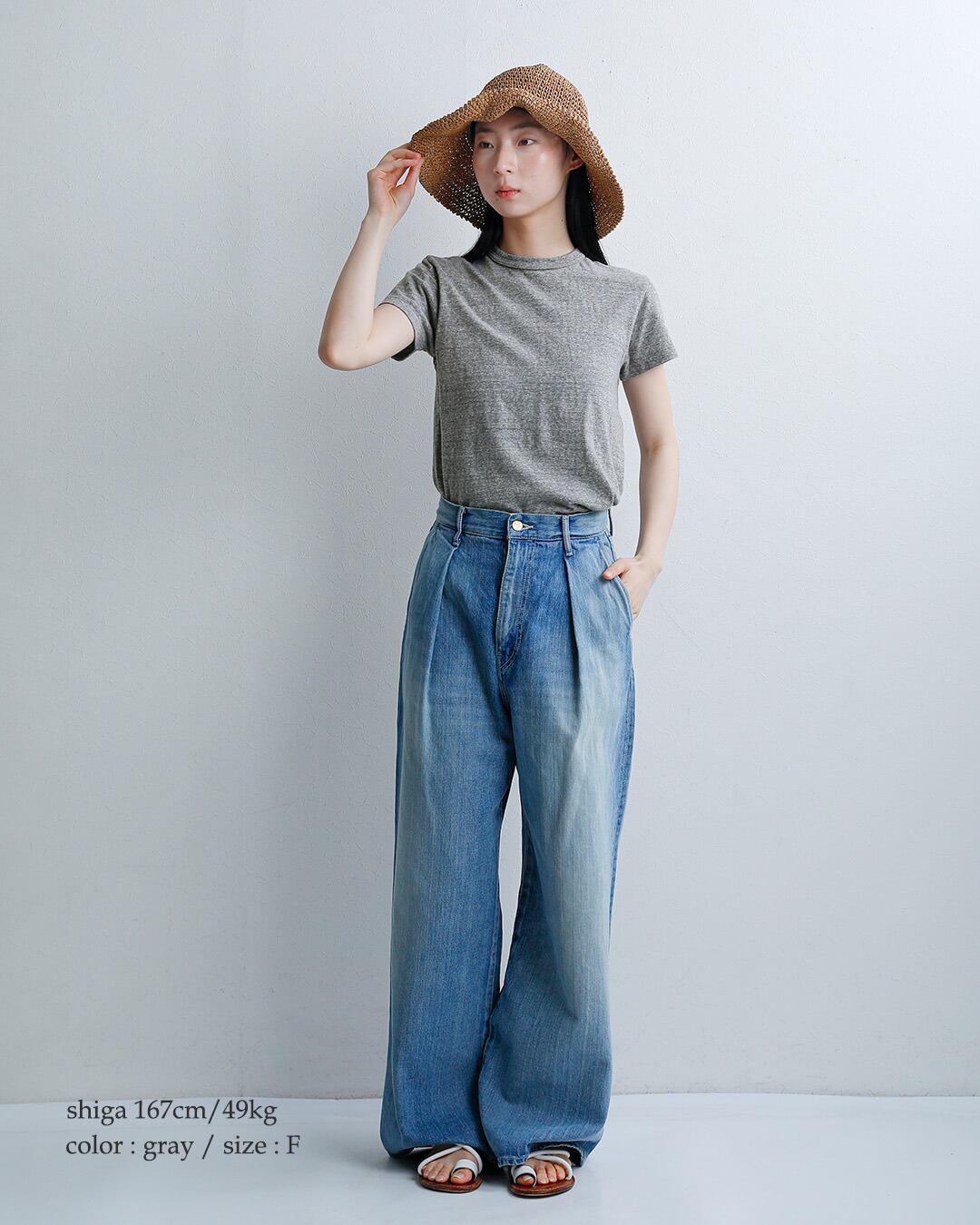 Shinzoneコットン クルーネック Tシャツ  CREW NECK T-SHIRTS  14smscu22