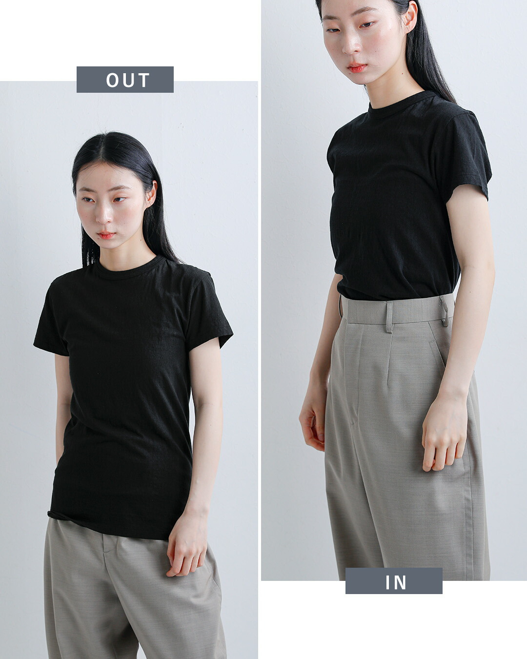 Shinzoneコットン クルーネック Tシャツ  CREW NECK T-SHIRTS  14smscu22