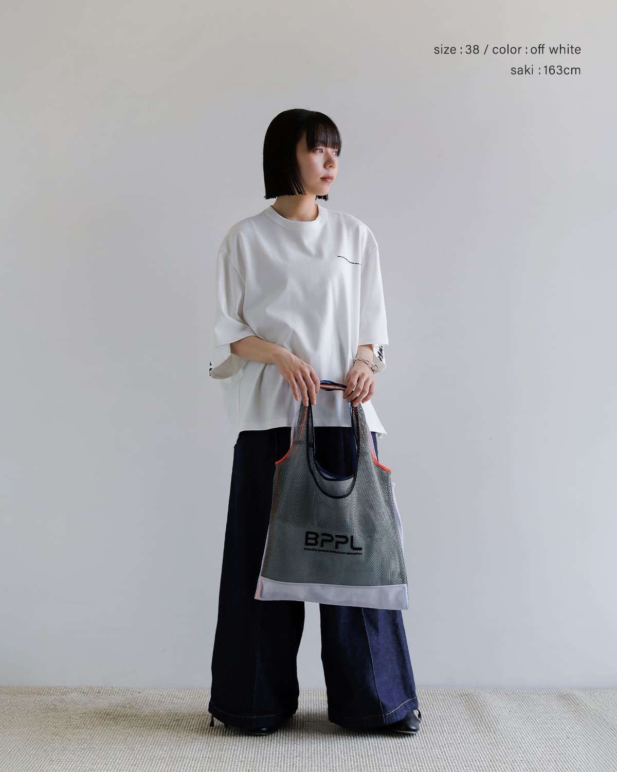 beautiful people(ビューティフルピープル)スビンコットン半袖プリント Ｔシャツ suvin compact jersey many little people T 1616310015