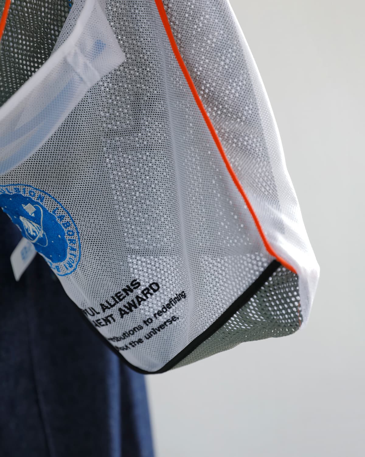 beautiful people(ビューティフルピープル)フリップコズミックメッシュ 2way マルシェバッグ flip cosmic mesh marchebag 1616612011