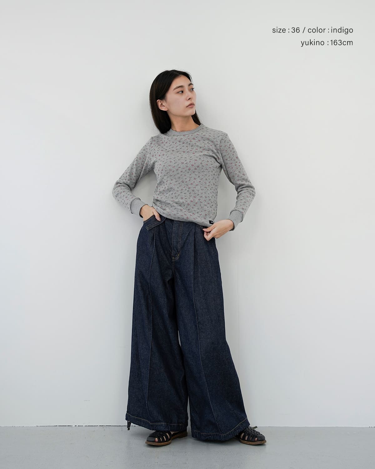 beautiful people(ビューティフルピープル)セルビッチデニムワンタックワイドパンツlefthandtwilldenimonetuckwidepants 1626105027