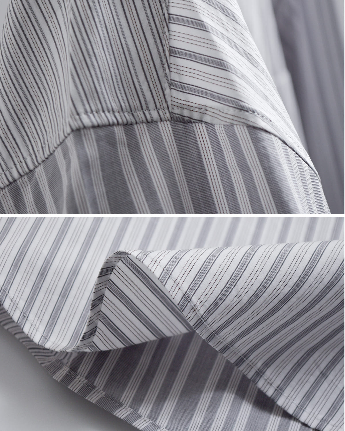 beautiful people(ビューティフルピープルフィンクスコットンストライプボリュームシャツfinxcottonstripefanshapeshirts 1626106002