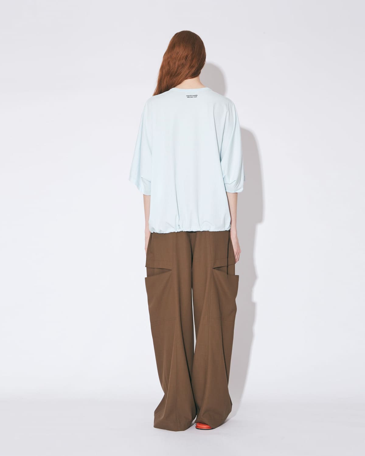 beautiful people(ビューティフルピープル)ハイゲージ天竺ドルマンスリーブTシャツELScottonjerseysetindolmantop 1626310015