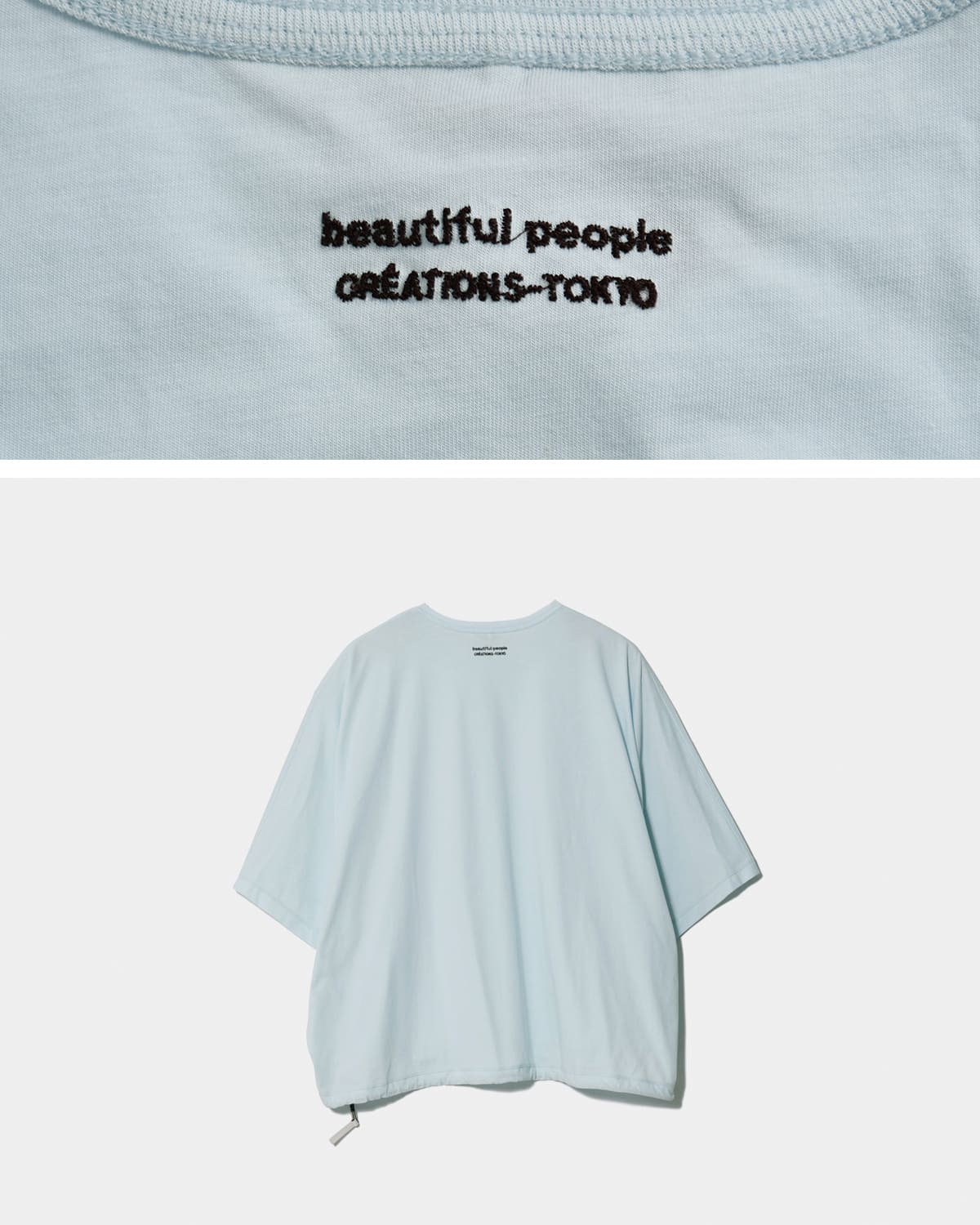 beautiful people(ビューティフルピープル)ハイゲージ天竺ドルマンスリーブTシャツELScottonjerseysetindolmantop 1626310015
