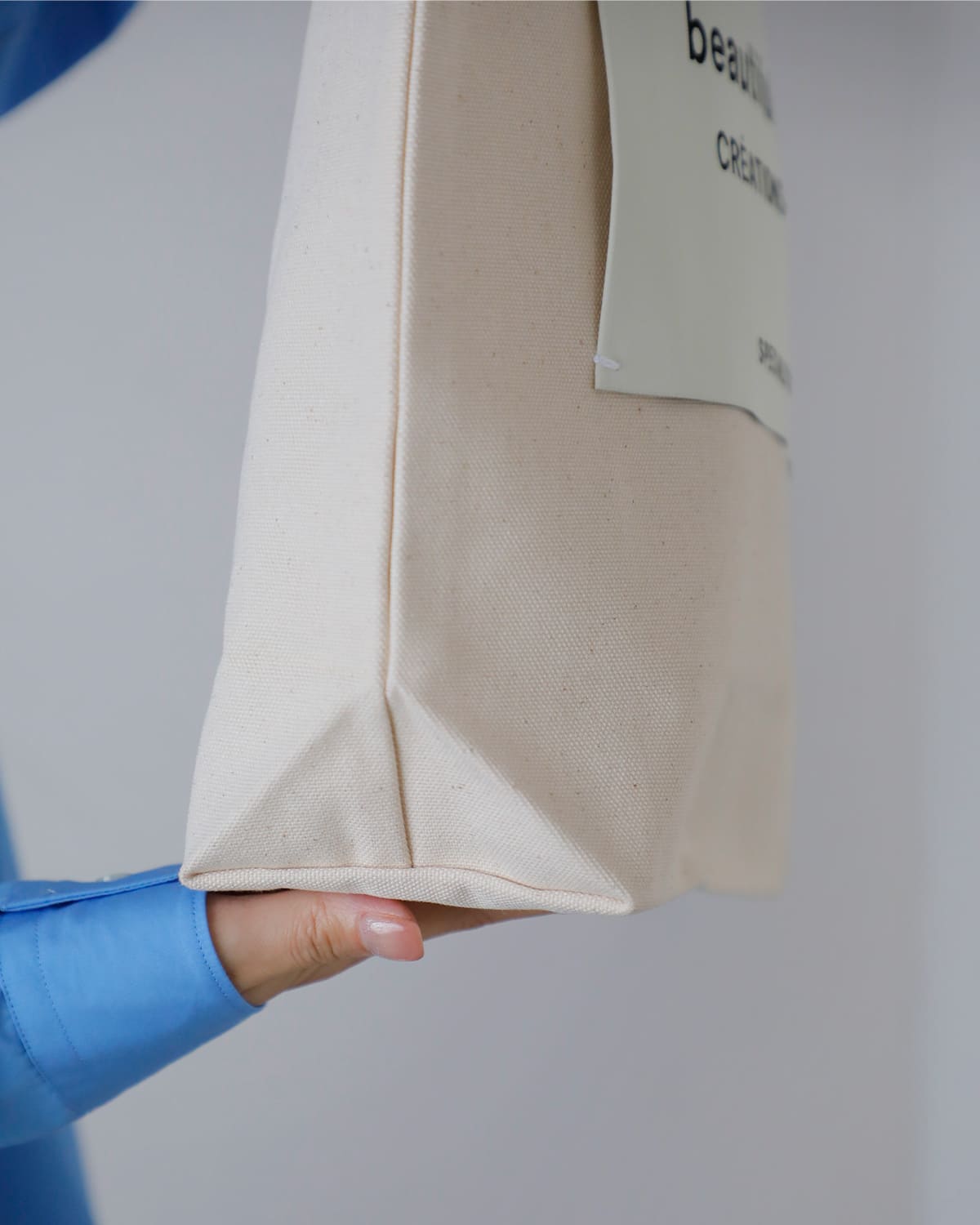 beautiful people(ビューティフルピープル)オーガニックコットン帆布ビッグネームトートバッグbpbignametoteSDGs 1626611901