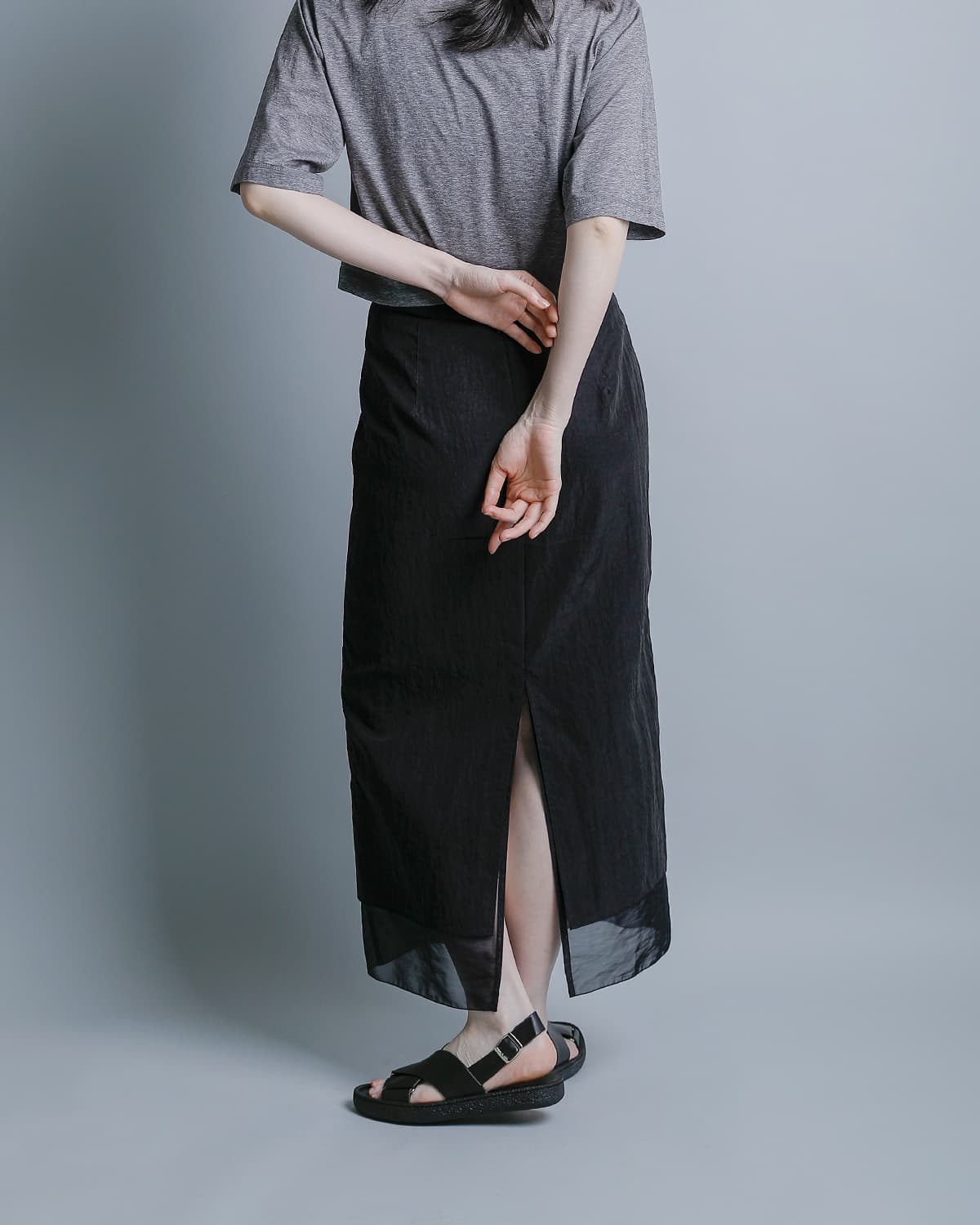 YLEVE�t�B�u���� ���C���[�h�X�J�[�g FIBRIL LAYERED SK 168-6130068