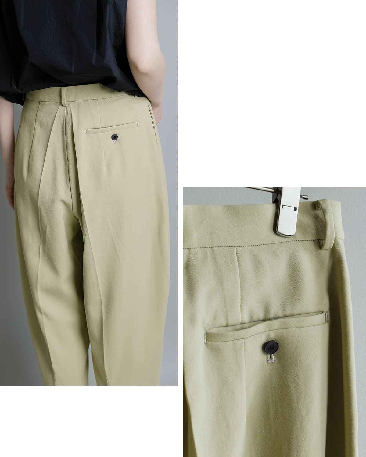 YLEVEGV�c�C���_�u���E�B�[�u �J�[�u�g���E�U�[ 100/2 GV TWILL DOUBLE WEAVE CURVED TR 168-6140060