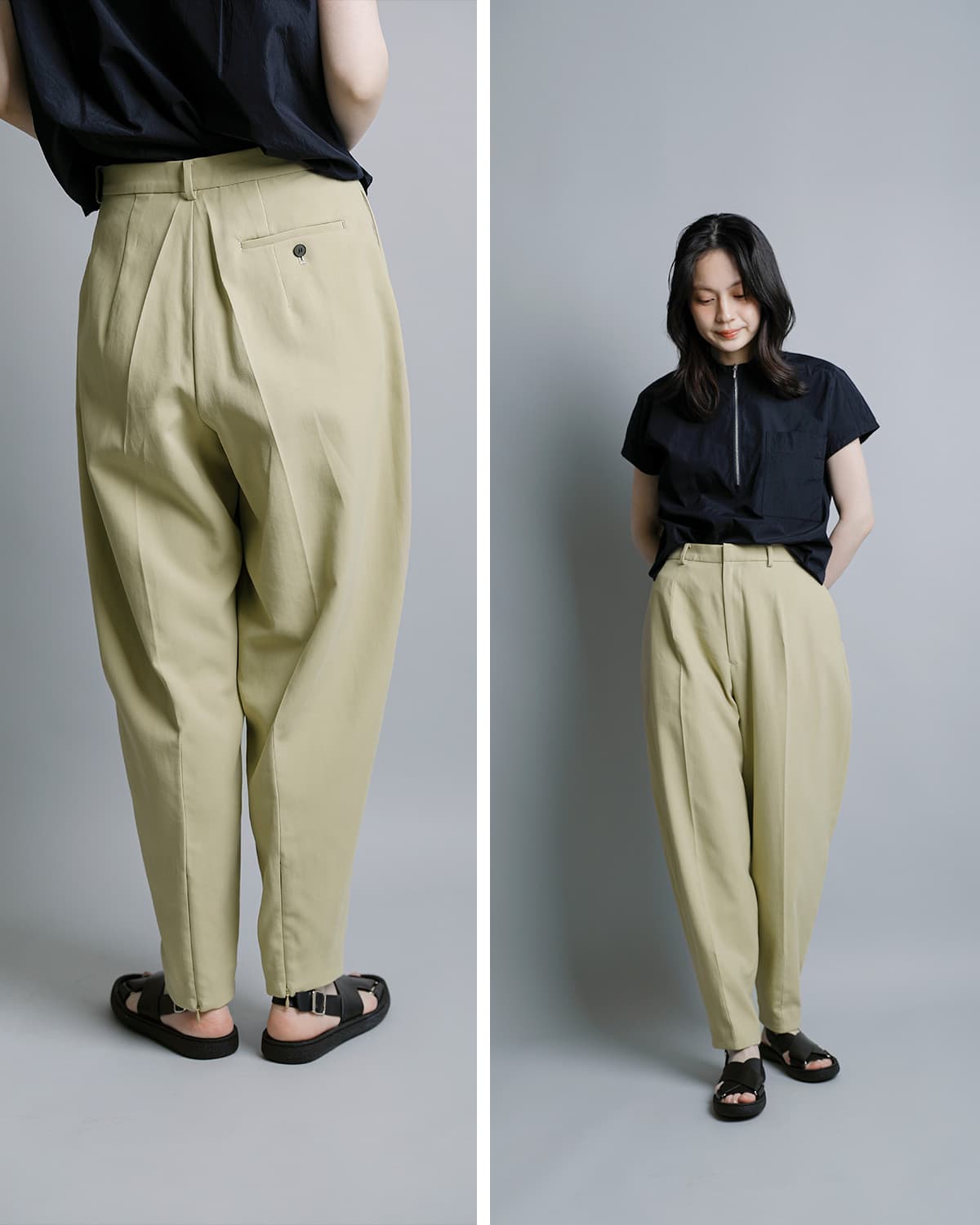 YLEVEGV�c�C���_�u���E�B�[�u �J�[�u�g���E�U�[ 100/2 GV TWILL DOUBLE WEAVE CURVED TR 168-6140060