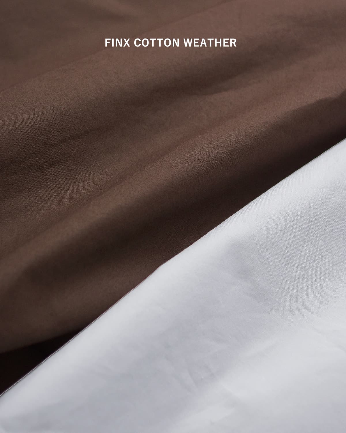 YLEVE�t�B���N�X�R�b�g���E�F�U�[ �A�V�����g���[ �v���I�[�o�[�V���c FINX COTTON WEATHER ASYMMETRY P/O SH 168-6150053