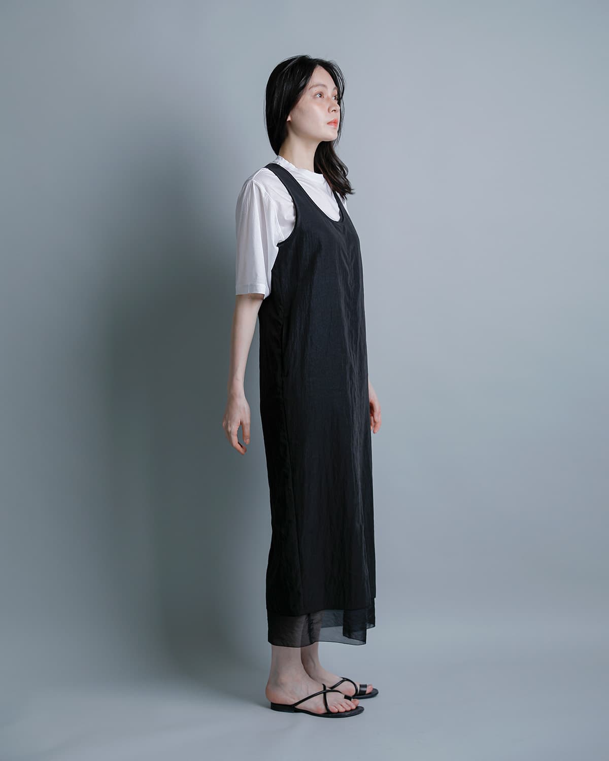 YLEVEフィブリル レイヤードワンピース FIBRIL LAYERED OP 168-6155069