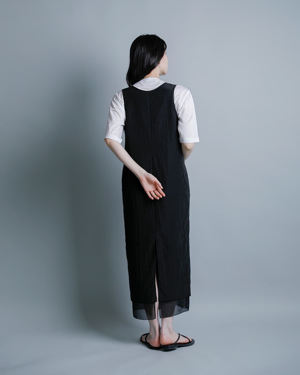 YLEVEフィブリル レイヤードワンピース FIBRIL LAYERED OP 168-6155069