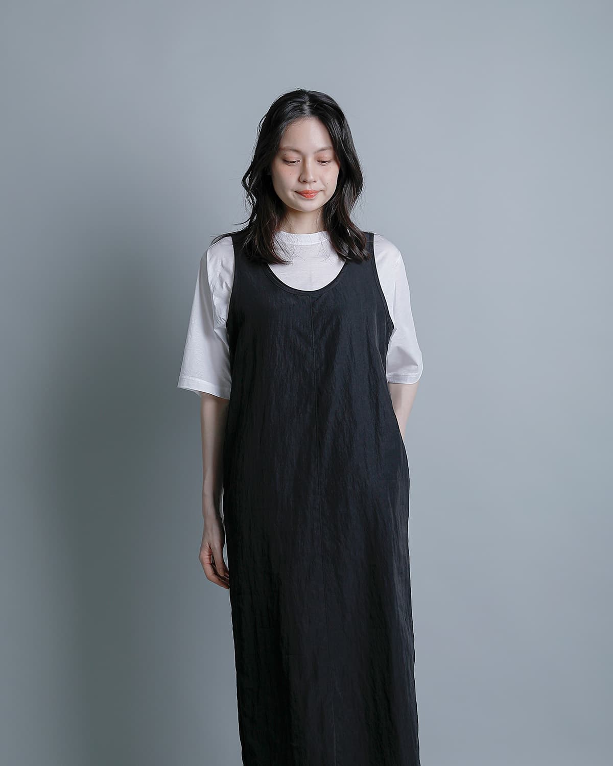 YLEVEフィブリル レイヤードワンピース FIBRIL LAYERED OP 168-6155069