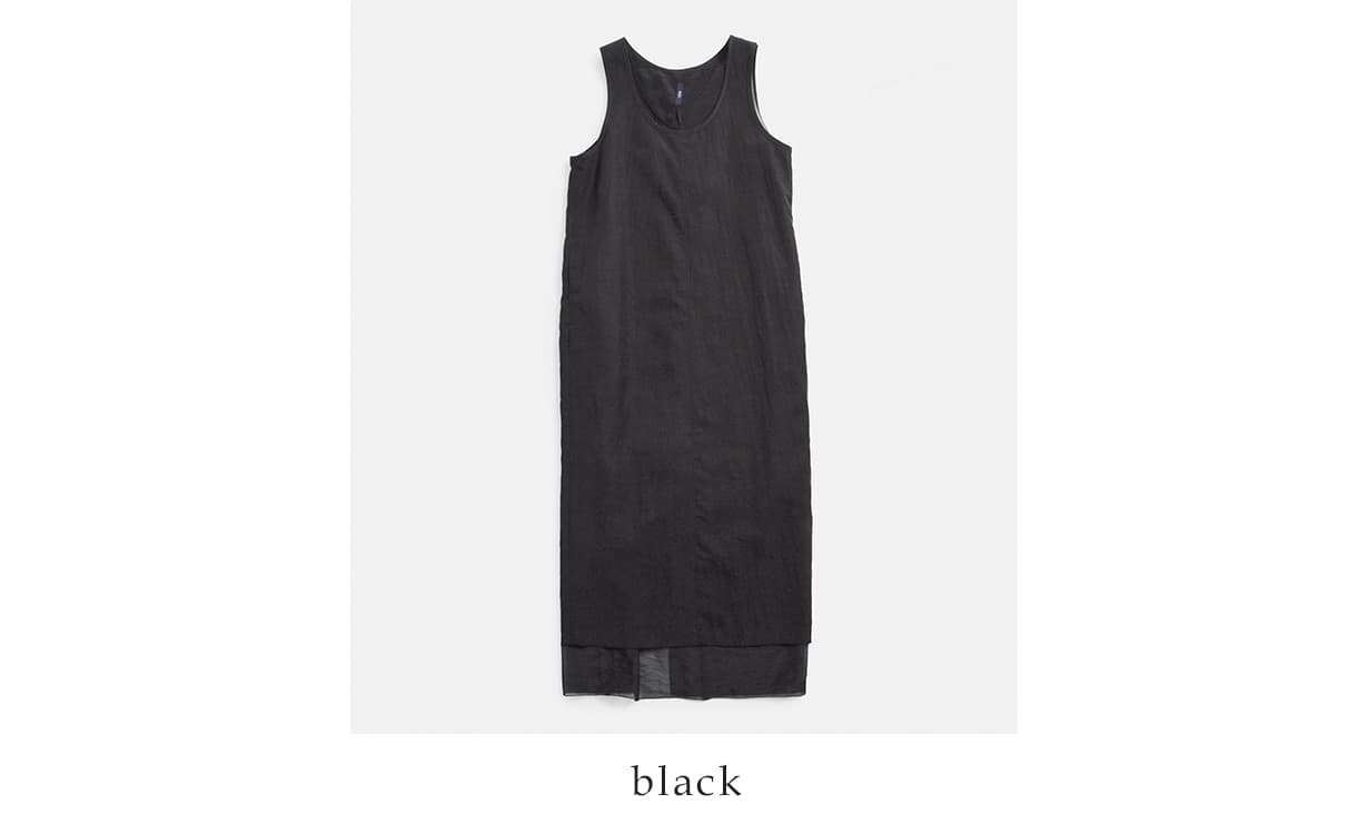 YLEVEフィブリル レイヤードワンピース FIBRIL LAYERED OP 168-6155069