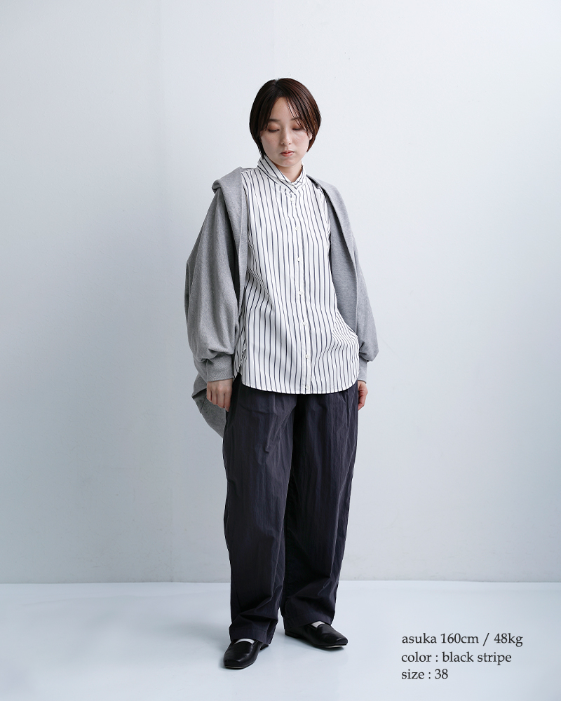 lelillピマソロ トラスタック バックオープン シャツ 17611211