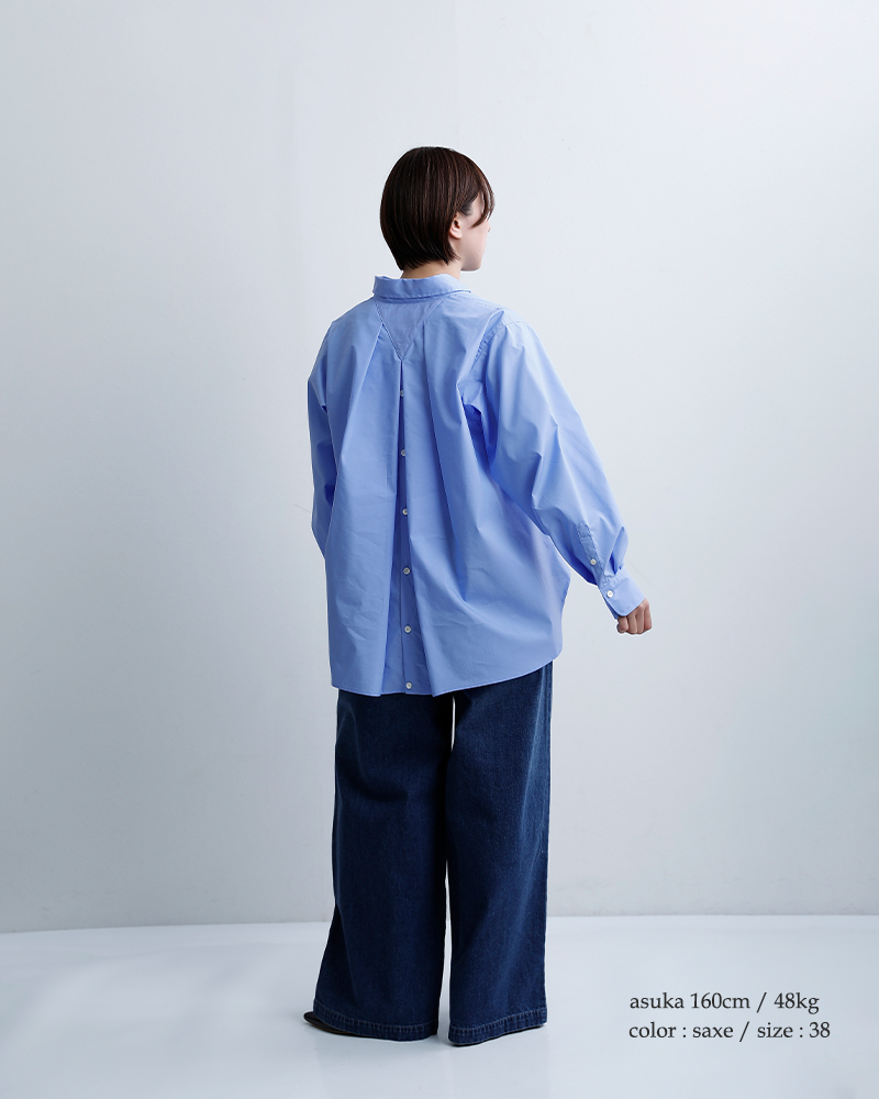 lelillピマソロ トラスタック バックオープン シャツ 17611211