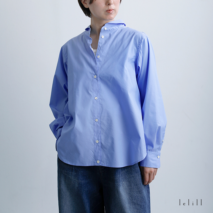 lelillピマソロ トラスタック バックオープン シャツ 17611211