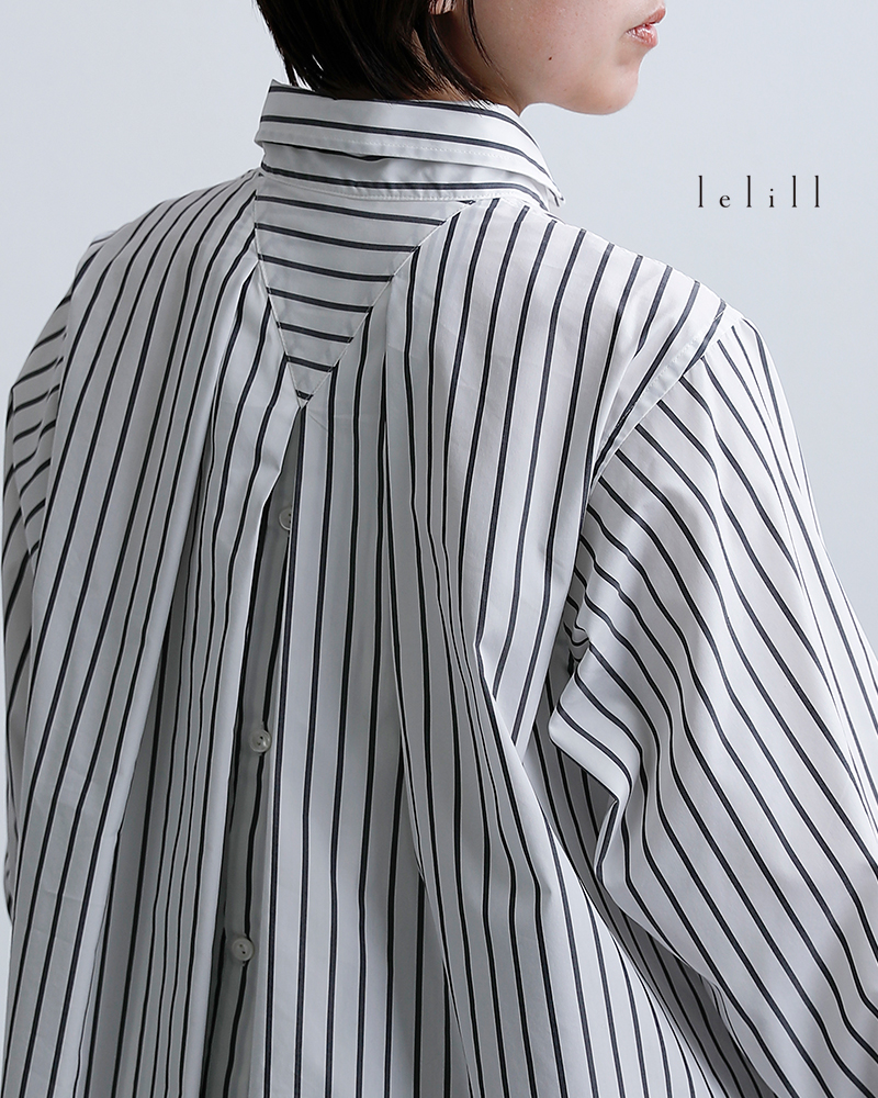 lelillピマソロ トラスタック バックオープン シャツ 17611211